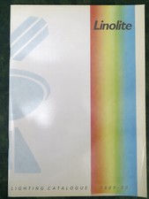 LINOLITE LIGHTING CATALOGUE 1989 – 1990 VGC