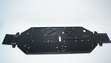 Chassis with Brace, 4mm Black: DBXL-E 2.0 LOS251090 
