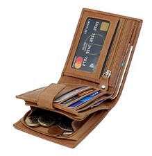 Mens RFID Blocking Distressed