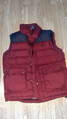 Rab men red - m, puffer