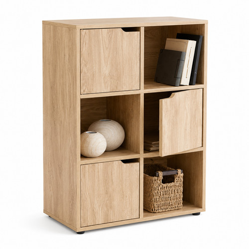 Cube storage cabinet shelves - 6,