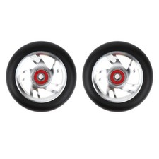 2pcs 100mm/3.9'' Kick Scooter  Scooter Wheels with Bearing & Bushings