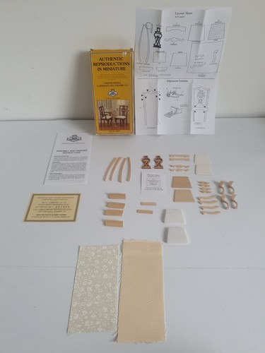 Miniature chippendale capriole - chippendale,