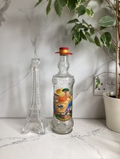 2 Empty decorative liquor/wine