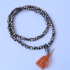 Tibetan Buddhist Black Mala Yak Bone Beads 108