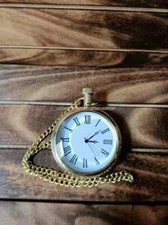 Brass Pocket Watch For Men -