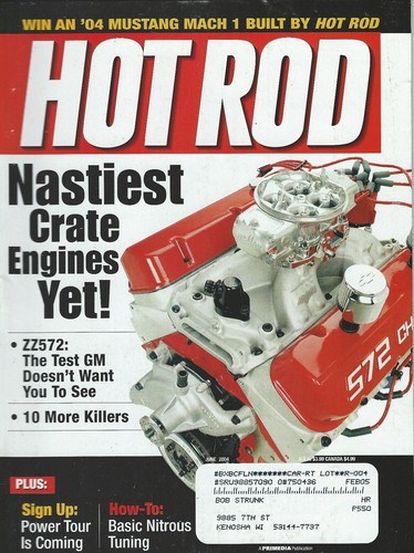 Hot rod magazine - june, 2004
