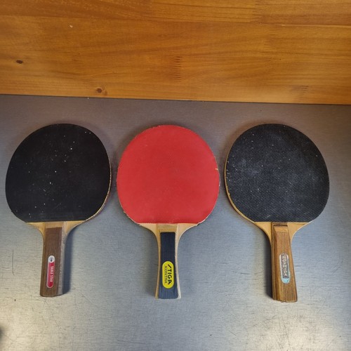 Vintage table tennis paddles - tennis,