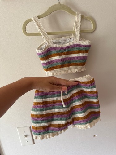 Zara two piece - , cropped