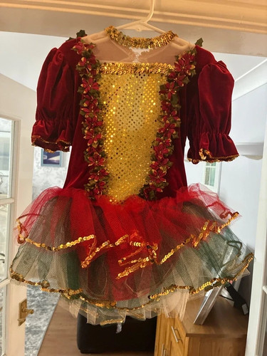 Red velvet tutu - , christmas