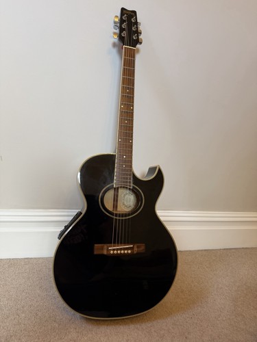 Washburn black ea9b festival - black,