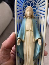 Vintage statue virgin mary - statue,