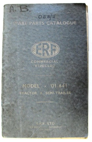 Erf 641 lorry truck - erf, d1