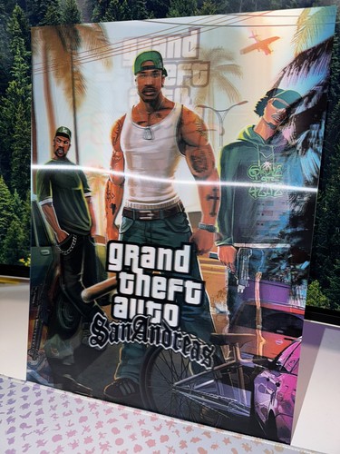 Grand theft auto lenticular - 3d,