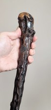 Antique knotty wood shillelagh