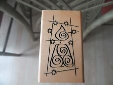 Lily of the Valley Solid Wood mounted rubber stamp- Anita's Christmas