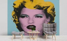3D Banksy Kate Moss Wallpaper
