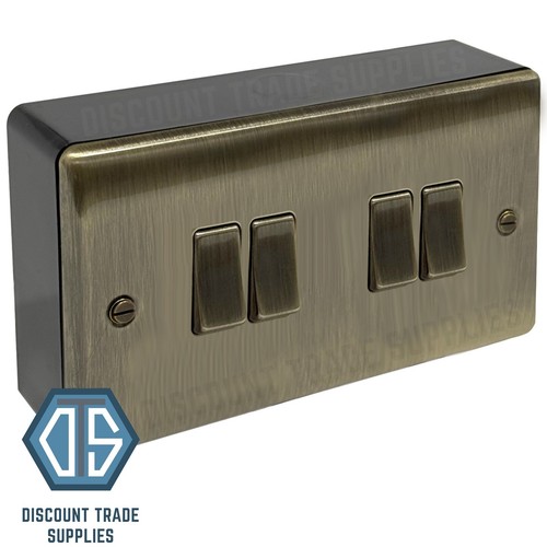 Antique brass switches - switches, &