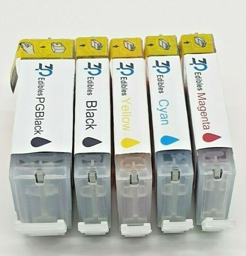 Edible ink cartridges set - edible,