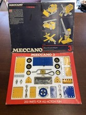 Vintage Meccano Set 3, from