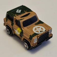 Micro Machines Military Army Chevrolet Chevy Blazer Brown Green Camo