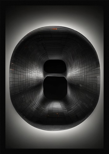 Intimate black hole - intimate, framed
