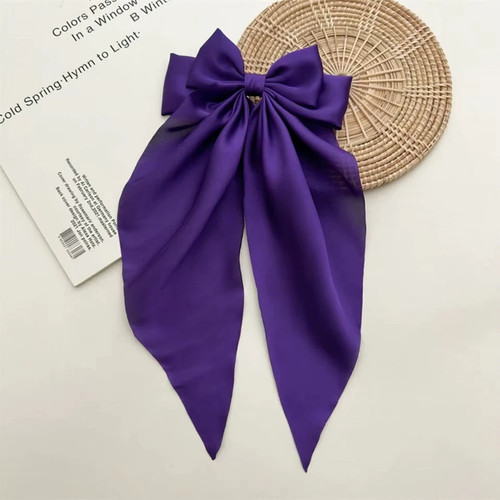 French big bow hair - big,