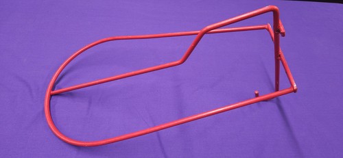 Red tubular metal mountable - red,