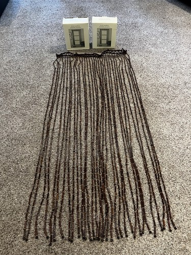 Pier dark bamboo beaded - 1,
