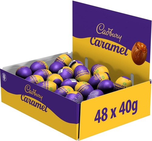 Cadbury caramel chocolate eggs - cadbury,