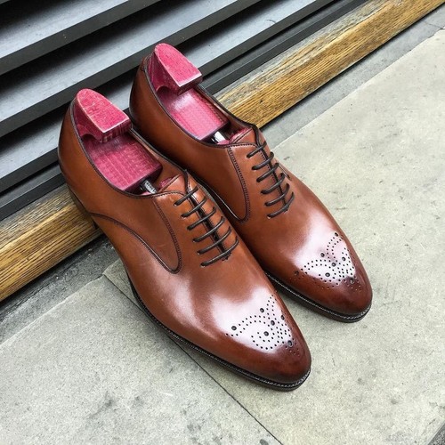Handmade men brown color - handmade,