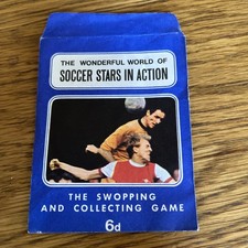 FKS Wonderful World of Soccer Stars In Action Empty Packet
