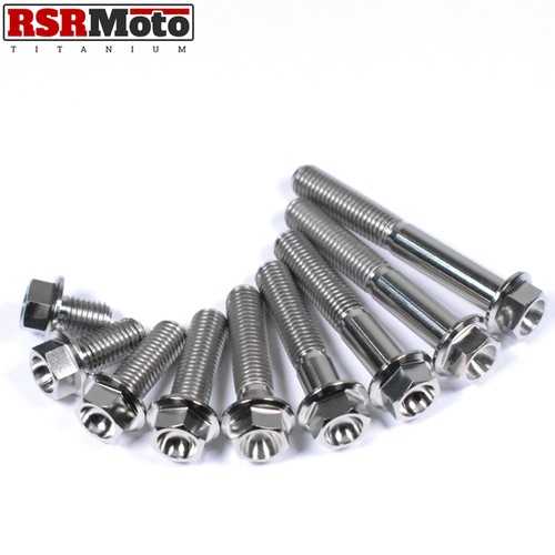 Titanium hex bolts - titanium, ti