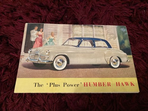 Humber hawk brochure - humber,