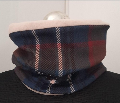 Tartan reversible fleece - reversible,