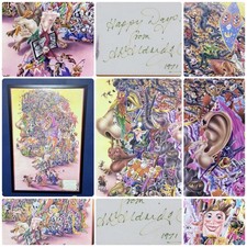 Signed Alan Aldridge Poster