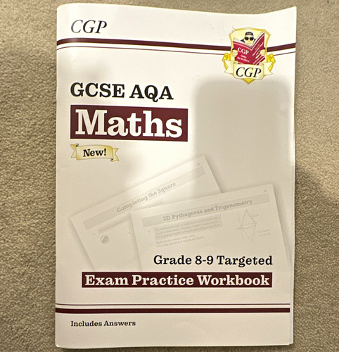 Cgp gcse aqa - maths, 8-9