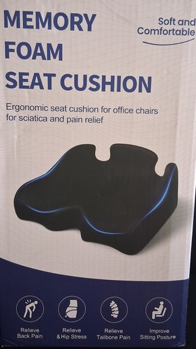 Memory foam ergonomic seat - ergonomic,