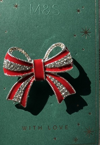 With love brooch - m&s,