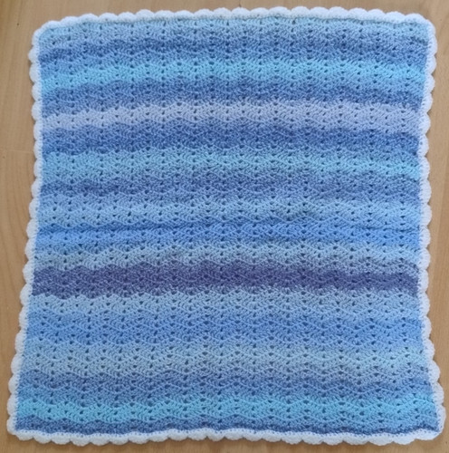 Hand made crochet striped - made,