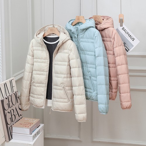 Women down jacket duck - 90%,