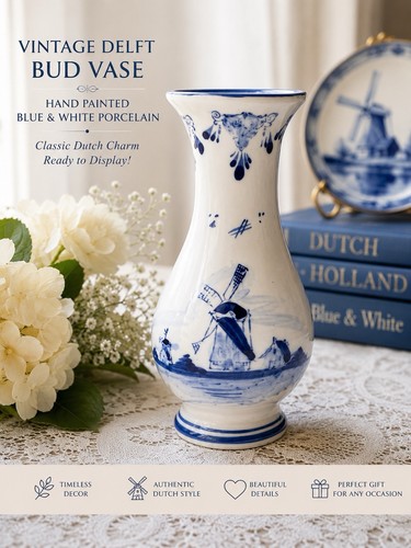 Vintage delft holland blue - vintage,