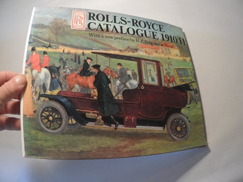 Rolls royce catalogue 1910 - catalogue, 1910-11
