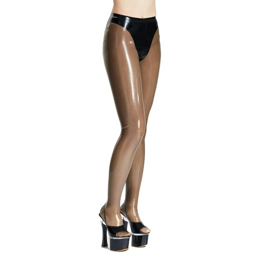 Womens latex trousers clear - womens,