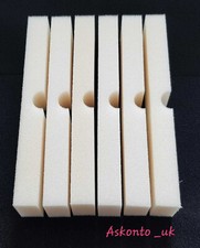 6 x Foam / sponge filter pads