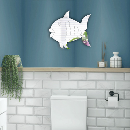 Bathroom acrylic wall - bathroom, mirror