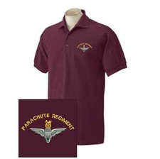 Parachute Regiment Embroidered Polo Shirts