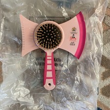 Equerry Soft Touch Pink Horse Grooming Brush used
