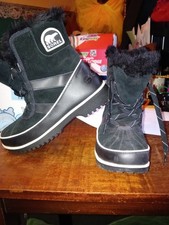 SOREL TIVOLI Black Suede