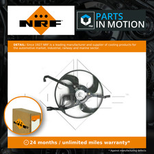 Radiator Fan fits CITROEN C3